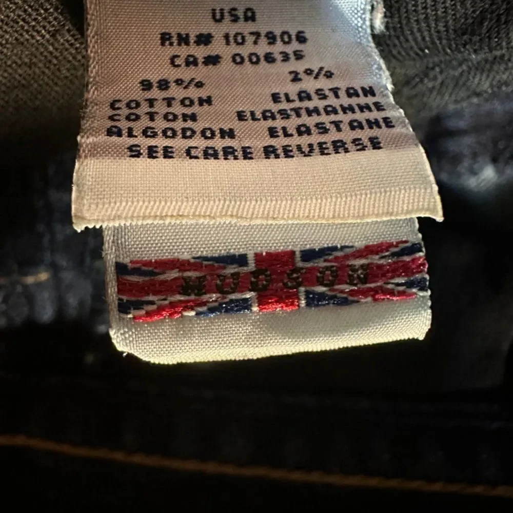 Hudson Jeans Size 29 Inseam 31 Inches  Made in USA